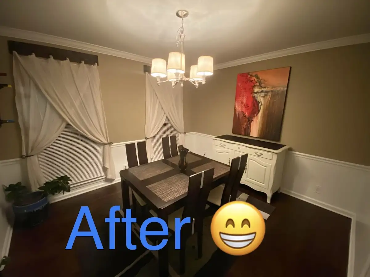 Professional dining room restoration after water damage in Wayland